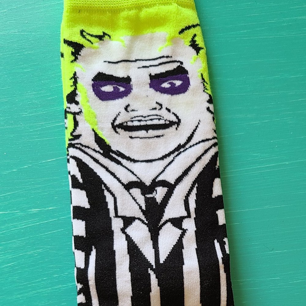 Beetlejuice Socks
